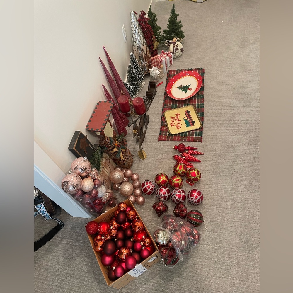 Christmas Decor Lot View 2
